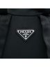 Prada 100% Nylon Black Saffiano Trimmed Tessuto Backpack One size - photo 6