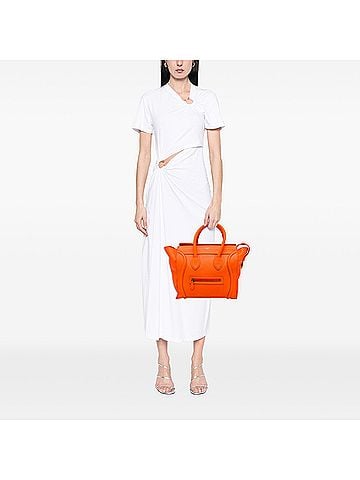 Céline Mini Leather Luggage Tote (view 2)