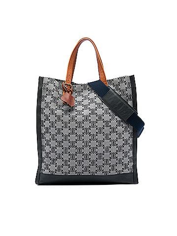 Céline Triomphe Canvas Vertical Tote (view 1)