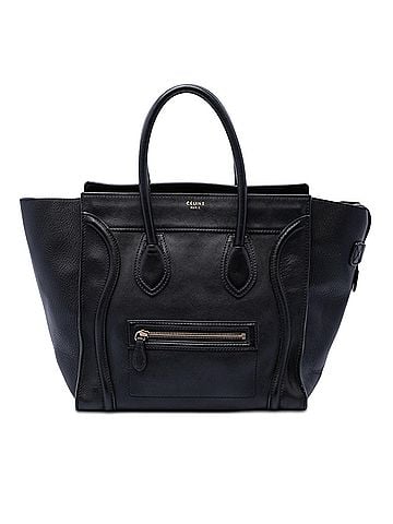 Céline Mini Leather Luggage Tote (view 1)