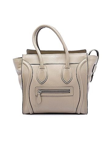 Céline Micro Leather Luggage Tote (view 1)