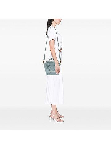 Céline Nano Leather Luggage Tote (view 2)