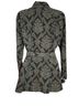 Wet Seal Floral Black Gray Coat Size XL - photo 2