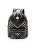 MCM 100% Leather Black MCM Visetos Studded Stark Medium Backpack One size - photo 1