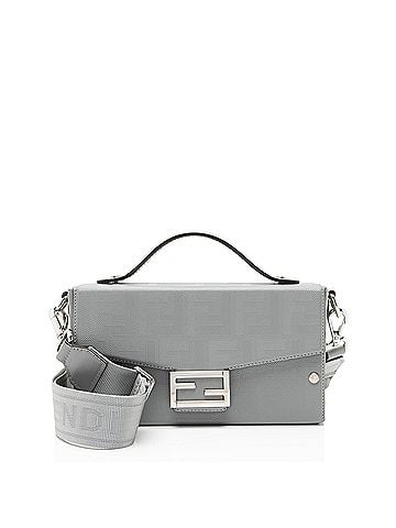 Fendi Fendi FF Shadow Vitello Soft Trunk Baguette (view 1)