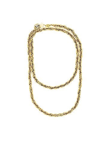 Chanel Chanel Vintage CC Chain Necklace (view 1)