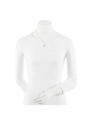 Tiffany & Co. Tiffany &amp; Co. Vintage Elsa Peretti Sterling Silver Full Heart Necklace (view 2)