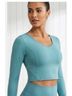 Lululemon Athletica Blue Long Sleeve Top Size 10 - photo 4