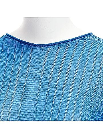 Céline Celine Viscose Bateau Ribbed Sweater (view 2)