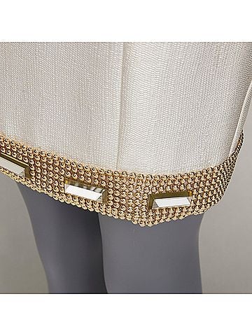 Versace Versace Bead Crystal Embellished Shift Dress (view 2)