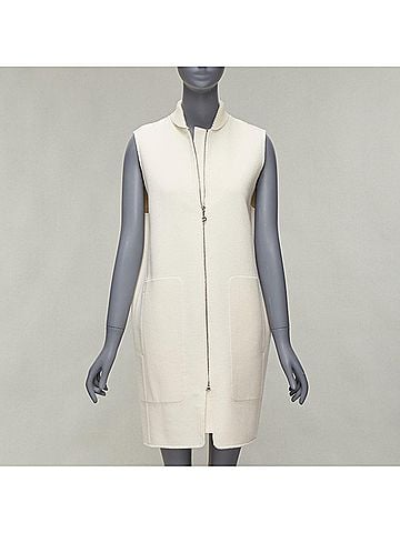 Hermès Hermes 100% Cashmere Sleeveless Coat (view 1)