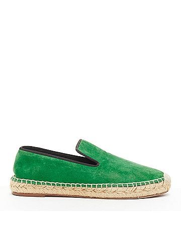Céline Celine Suede Grosgrain Espadrilles (view 1)