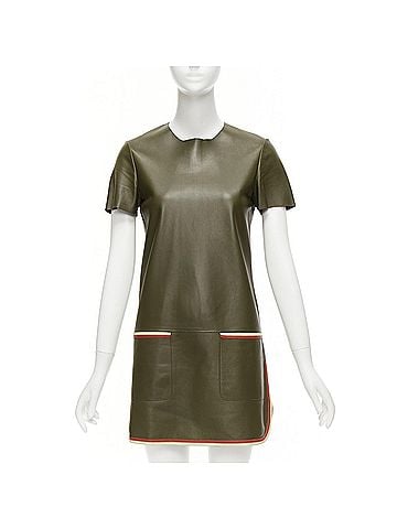 Céline Celine Leather Mod Dress (view 1)