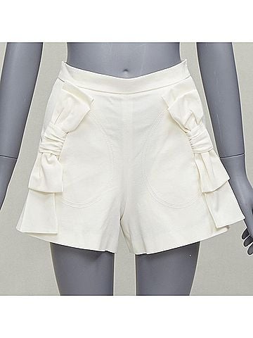 Kea and Joby Red Valentino Ribbon Bow Wide Shorts (view 1)