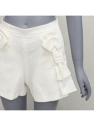 Kea and Joby Red Valentino Ribbon Bow Wide Shorts (view 2)