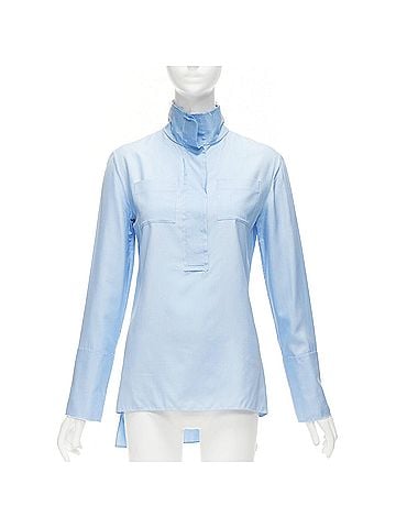 MARNI Marni 100% Silk High Low Hem Shirt (view 1)