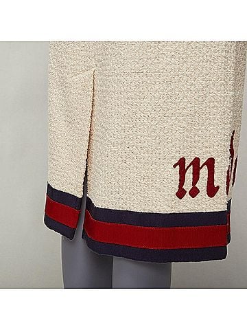 Gucci Gucci Cotton Boucle Webbing Midi Skirt (view 2)