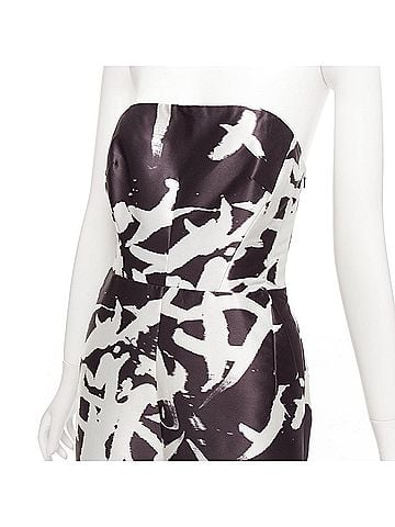 Whistles Whistles Abstract Print Strapless Jumpsuit (view 2)