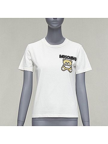 Moschino Moschino Beaded Bear Tshirt (view 1)