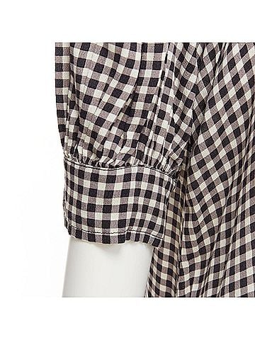 Ganni Ganni Checkerboard Print Knee Dress (view 2)