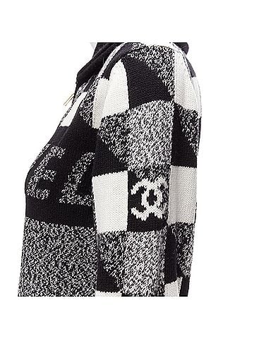 Chanel Chanel Cashmere Graphic Logo Cardigan (view 2)