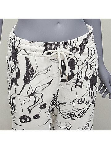 Dries Van Noten Dries Van Noten Cotton Abstract Sweatpants (view 2)