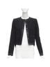 Givenchy 100% Wool Black Givenchy Wool Silk Trim Jacket Size 6 - photo 1