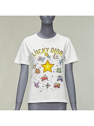 Christian Dior Dior White Cotton Linen Tshirt (view 1)