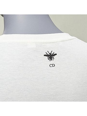 Christian Dior Dior White Cotton Linen Tshirt (view 2)