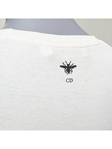 Christian Dior Dior White Cotton Linen Tshirt (view 2)