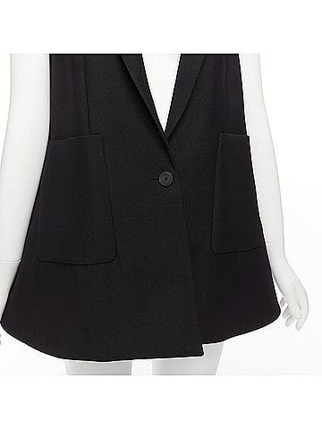 Balenciaga Balenciaga 2014 Wool Mohair Blazer Vest (view 2)