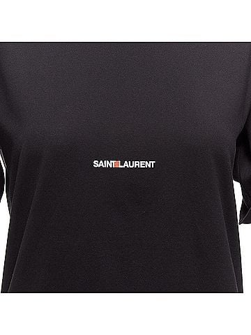 Saint Laurent Saint Laurent 2017 Cotton Logo Tshirt (view 2)