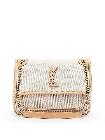 Saint Laurent Saint Laurent Niki Canvas Leather Bag (view 1)
