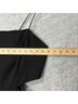 Whistles 100% Polyester 8% Elastane Black Cocktail Dress Size 8 - photo 7