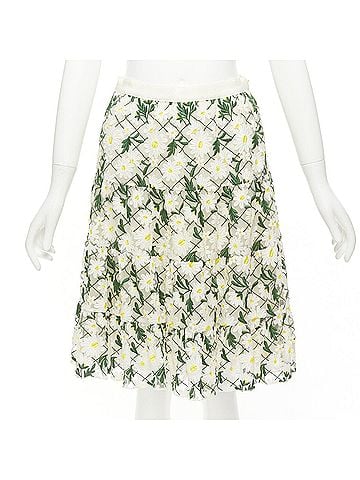 Giambattista Valli Giambattista Valli Cotton Blend Skirt (view 1)