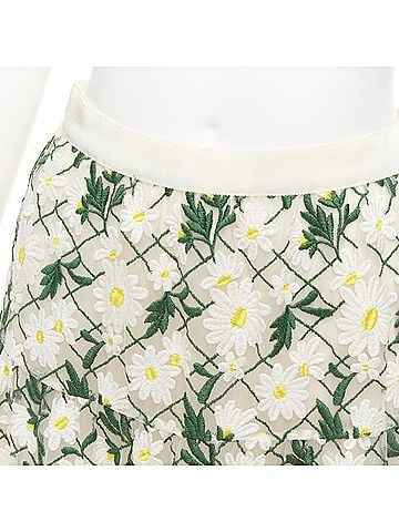 Giambattista Valli Giambattista Valli Cotton Blend Skirt (view 2)