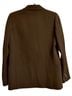 Wilfred 61% Recycled Polyester 28% Viscose 6% Cotton 6% Elastane 100% Cupro Brown Blazer Size 2 - photo 2