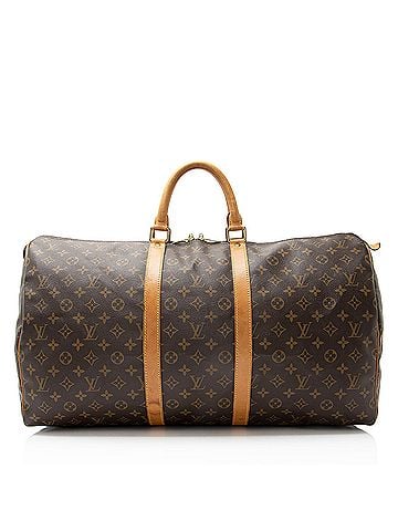 Louis Vuitton Louis Vuitton Vintage Monogram Canvas Keepall 55 Duffle (view 1)