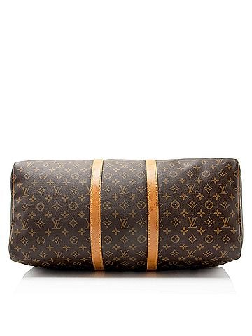 Louis Vuitton Louis Vuitton Vintage Monogram Canvas Keepall 55 Duffle (view 2)