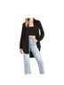 Express Black Long Sleeve T-Shirt Size XS - photo 1