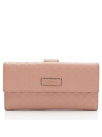 Gucci Gucci Microguccissima Leather Long Flap Wallet (view 1)