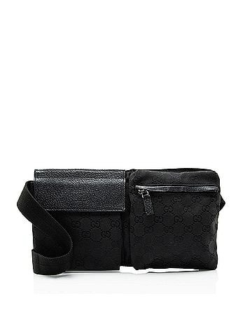 Gucci Gucci GG Canvas Double Pocket Belt Bag (view 1)