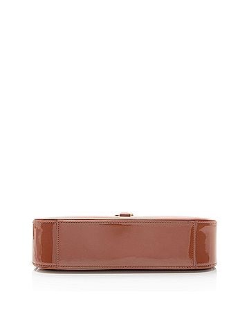 Saint Laurent Saint Laurent Patent Leather Monogram Le 5 A 7 Hobo (view 2)