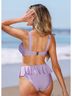 Cupshe Purple Two Piece Swimsuit Size L - photo 6
