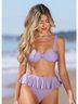 Cupshe Purple Two Piece Swimsuit Size L - photo 5