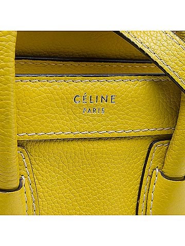 Céline Nano Grained Calfskin Luggage Tote (view 2)