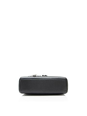 Fendi Fendi Leather Floral Embellished Peekaboo Micro Shoulder Bag (view 2)