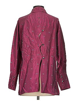 Ganni Long Sleeve Button-Down Shirt (view 2)