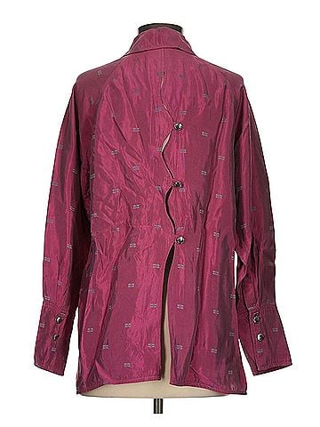 Ganni Long Sleeve Button-Down Shirt (view 2)