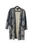 Clara Sun Woo Floral Blue Gray Cardigan Size S - photo 1